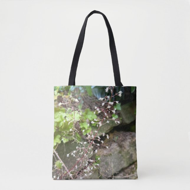Saco Tote Natureza Flor de Branca (Frente)