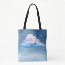 Saco Tote Nublado Sonho Pastel Cloud9