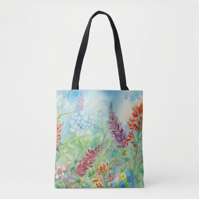 Saco Tote Paintbrush Meadow (Frente)
