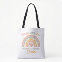 Saco Tote Personalizado Apenas Vibrações de Profes