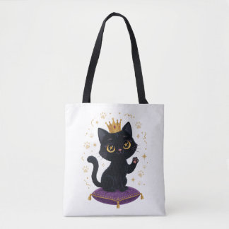 Saco Tote Rainha do Gato Preto Presente Real Amant
