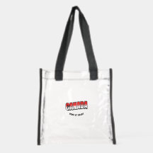 Saco Transparente Personalizado Canadá Orgulho Ret