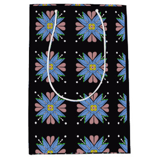 Sacola de Presente Estrela azul