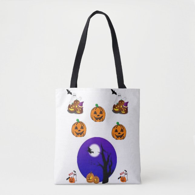 sacola de tote halloween (Frente)