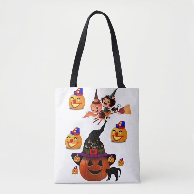 sacola de tote halloween (Frente)