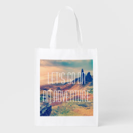 Sacola Ecológica A bolsa de compra do Wanderlust da aventura