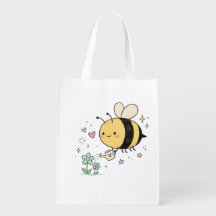 Abelha Kawaii Regando Flores para mães de plantas