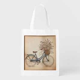 Sacola Ecológica bicicleta vintage