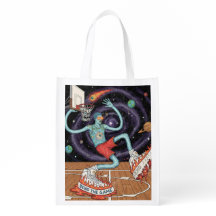 Bolsa de compra Cosmic Dunk Reutilizável