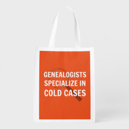 Sacola Ecológica Bolsa de compra Genealogica Reutilizável (Laranja)