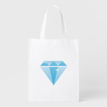 Bolsa de compra Reutilizável do Diamond