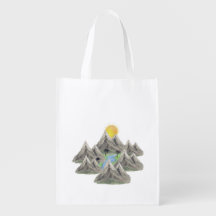 Caminhada na Montanha – Camiseta de Natureza em Aq
