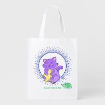 CHAT'Souris le sac réutilisable 