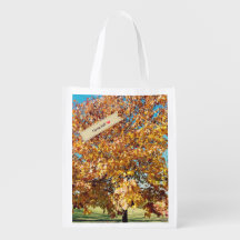 Eu amo o bolsa reusável da queda