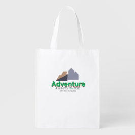 Sacola Ecológica Explore The Adventure Reusable Grocery Bag