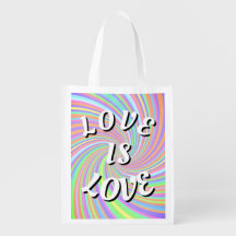 Love Is Love Pride Saco de Compras