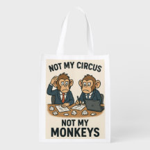 Não É Meu Circo, Não Meus Macacos - Monge Engraçad