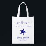 Sacola Ecológica Starfish Wedding Bag for Beach Destination<br><div class="desc">Encham esta mala adorável com as suas guloseimas favoritas para receber convidados para o seu casamento!</div>