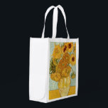 Sacola Ecológica Stilleben mit 12 Sonnenblumen de Vincent van Gogh<br><div class="desc">1888. Stilleben mit 12 Sonnenblumen ou Vase com 12 girassóis. Vincent Willem van Gogh foi um pintor impressionista poste de origem holandesa cujo trabalho - notável pela sua beleza áspera,  honestidade emocional e cor ousada - teve uma influência de grande alcance na arte do século 20.</div>