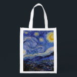 Sacola Ecológica Vincent Van Gogh - A noite de Starry<br><div class="desc">A Noite Estrelada / La nuit etoilee - Vincent Van Gogh em 1889</div>
