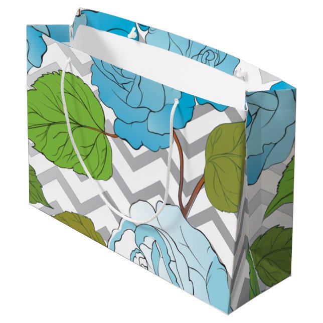 Sacola Para Presentes Grande 15 Rosas 14 (Verso inclinado)