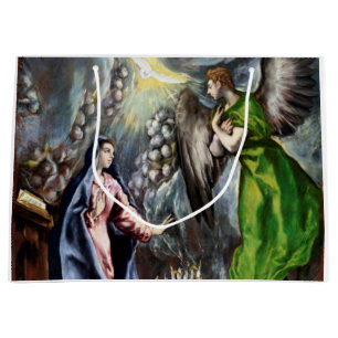 Sacola Para Presentes Grande A Anunciação, El Greco