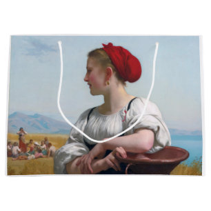 Sacola Para Presentes Grande A Ceifeira, Bouguereau