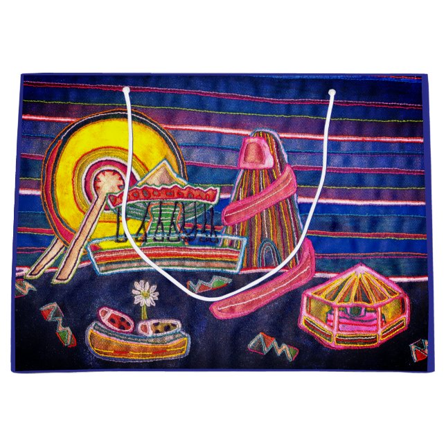 Sacola Para Presentes Grande A Feira (Frente)