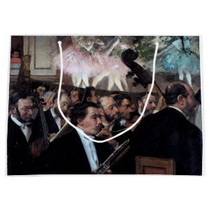 Sacola Para Presentes Grande A Orquestra na Ópera, Edgar Degas