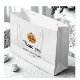 Sacola Para Presentes Grande A Pequena Abóbora está a caminho do Chá de fraldas