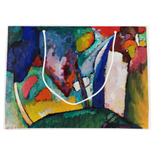 Sacola Para Presentes Grande A Quebra d'água, Wassily Kandinsky