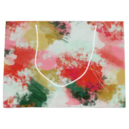 Sacola Para Presentes Grande Abstrato Cheer