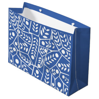 Sacola Para Presentes Grande Abstrato Modern Shapes Gift Bag