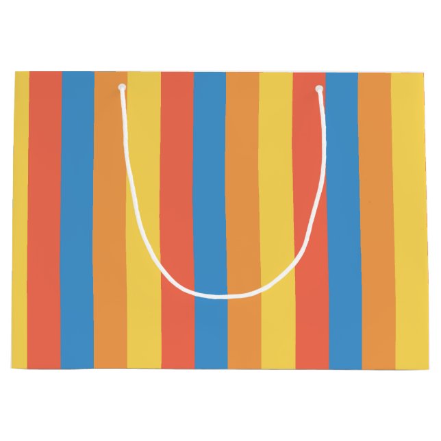 Sacola Para Presentes Grande Adquirindo Grande Saco de Presente (Frente)