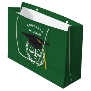 Sacola Para Presentes Grande Advogado de Graduação de Faculdade de Direito - Gr