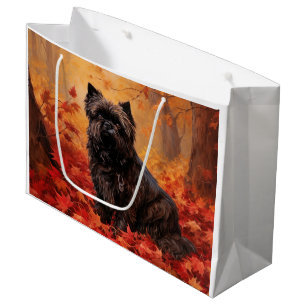 Sacola Para Presentes Grande Affenpinscher deixa cair inspirada