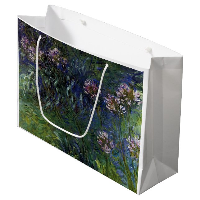 Sacola Para Presentes Grande Agapanthus (Frente inclinada)