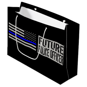 Sacola Para Presentes Grande Agente da polícia futuro