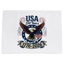 Águia Americana Patriótica 250 Anos 1776-2026