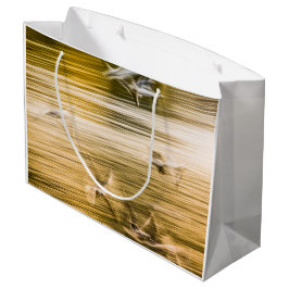 Sacola Para Presentes Grande Agulhas voadoras - abstrato