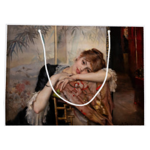 Sacola Para Presentes Grande Albert Edelsense - O Parisienne / Virginie