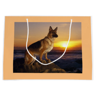 Sacola Para Presentes Grande Alsatian