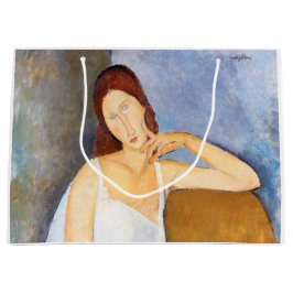Sacola Para Presentes Grande Amedeo Modigliani - Jeanne Hebuterne