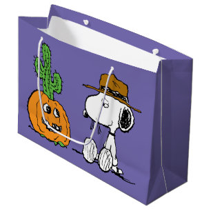Sacola Para Presentes Grande Amendoins Spike's Desert Halloween