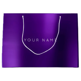 Sacola Para Presentes Grande Ametist White Plum Minúsculo Favor Espessura Estre