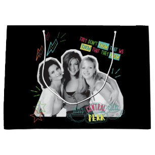 Sacola Para Presentes Grande AMIGOS™ Monica, Rachel e Phoebe