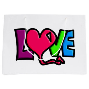 Sacola Para Presentes Grande Amor