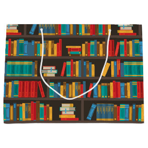 Sacola Para Presentes Grande Amor de Leitura na estante