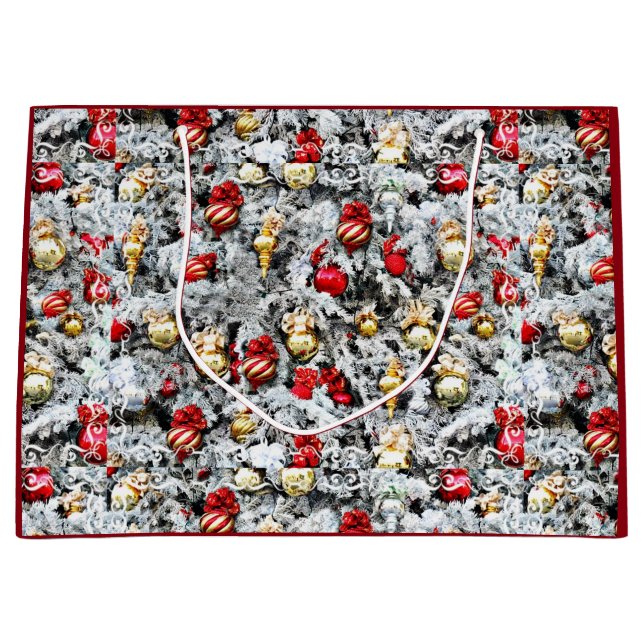 Sacola Para Presentes Grande Amor de Natal_ (Frente)