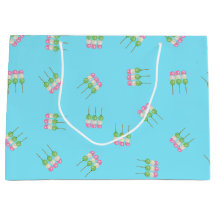 Anime Blue Pastel Dango Gift Bag